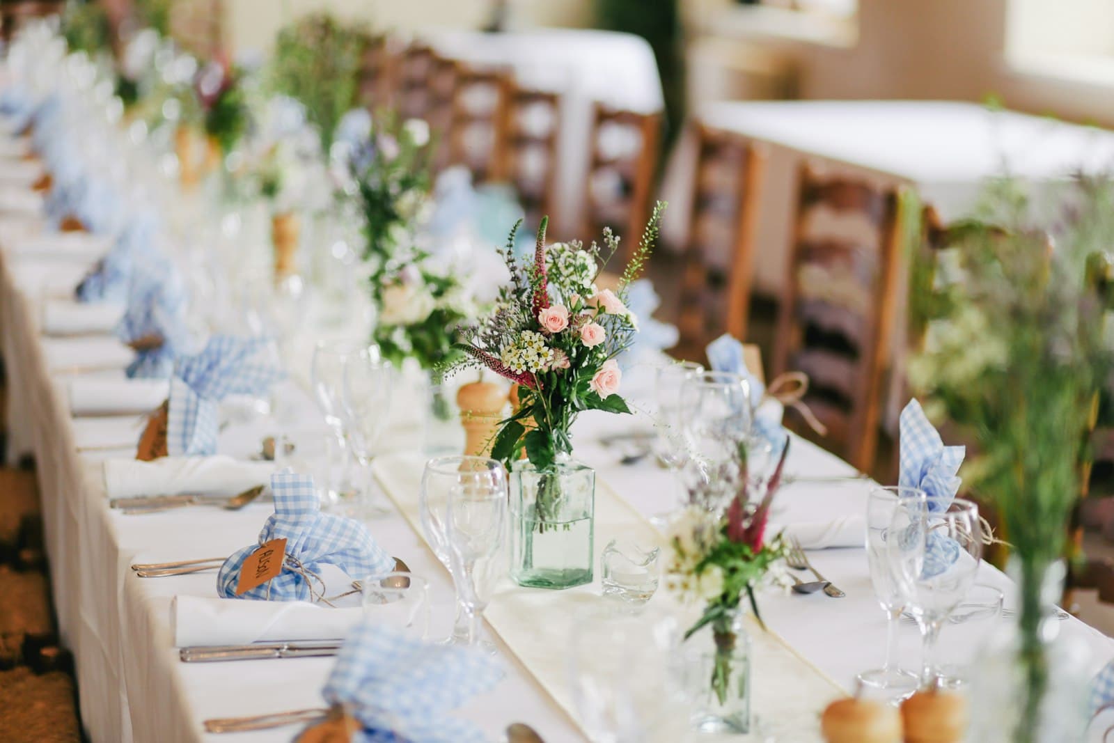 Mesa decorada